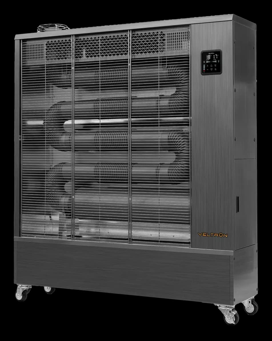 Инфрачервен дизелов отоплител Veltron DHOE-250F 29 kW с Wi-Fi, изглед 2